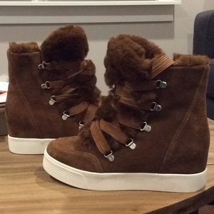 COPY - Steve Madden Wharton faux fur bootie